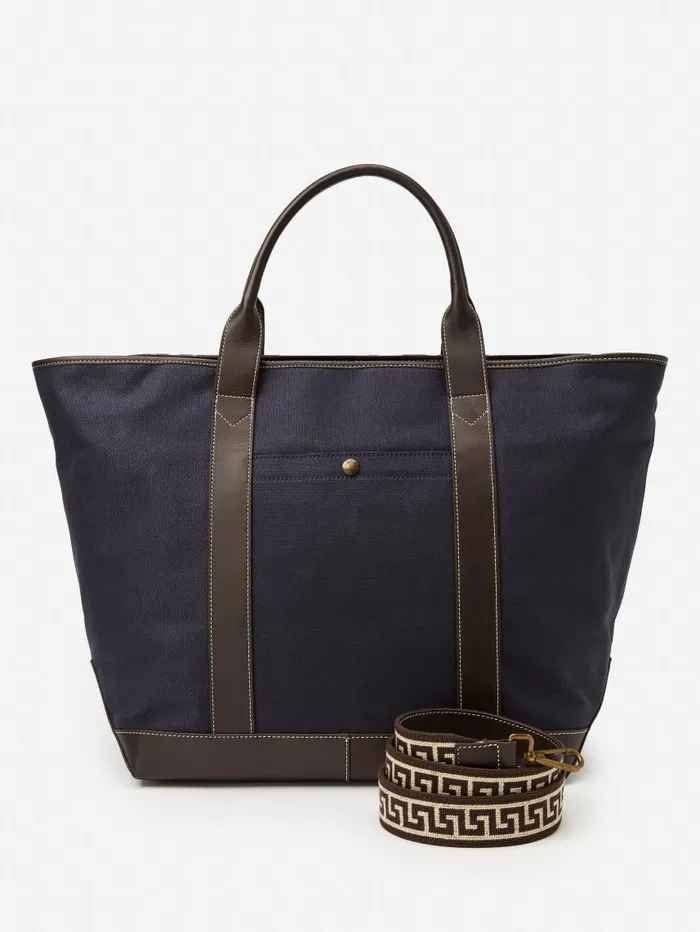 JMcLaughlin Men039s Everyday Tote Bag Navy Men Luggage and Travel