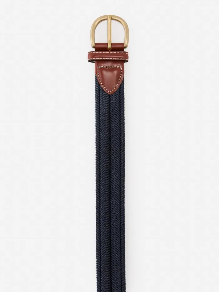 JMcLaughlin Ray Belt Navy Men Belts JMcLaughlin Ray Belt Navy Men Belts