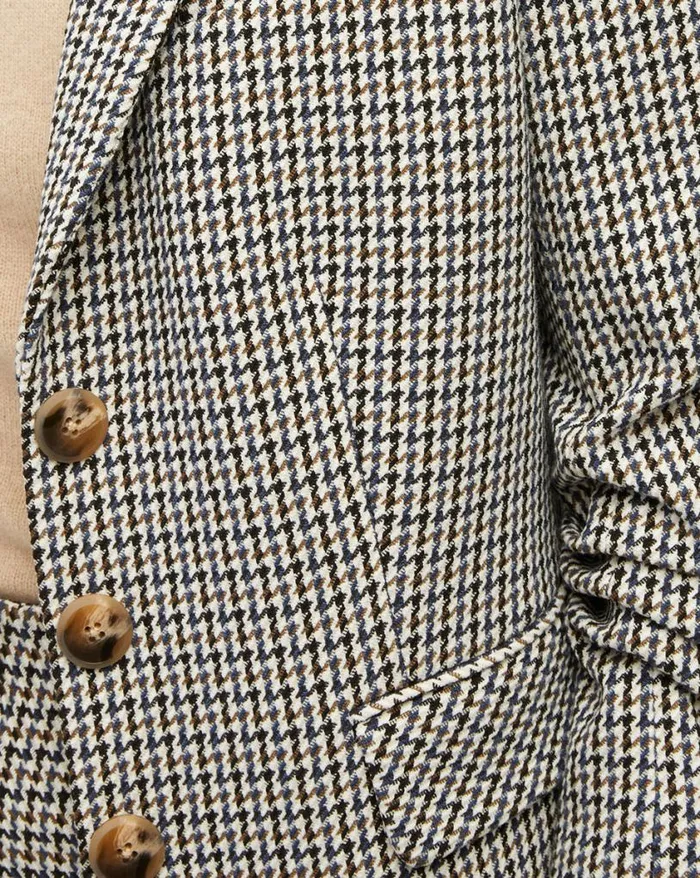 Jackets and Outerwear ShopJackets Veronica Beard Berkshire Houndstooth Dickey Jacket Multi