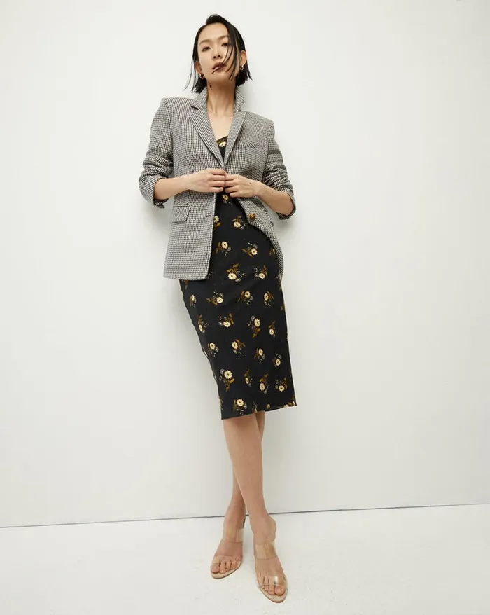 Jackets and Outerwear ShopJackets Veronica Beard Berkshire Houndstooth Dickey Jacket Multi