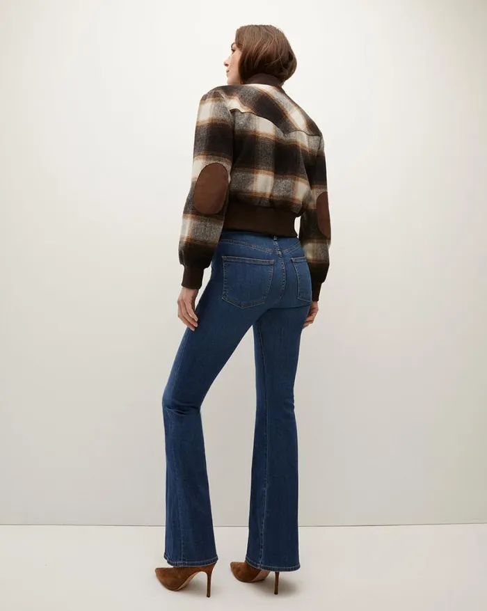 Jackets and Outerwear ShopJackets Veronica Beard Stanley Plaid Bomber Jacket Multi