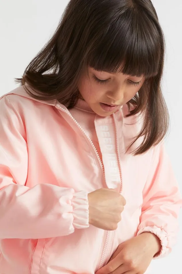 Jackets and Vests Girl Seed Heritage Basic Spray Jacket Dusty Rose