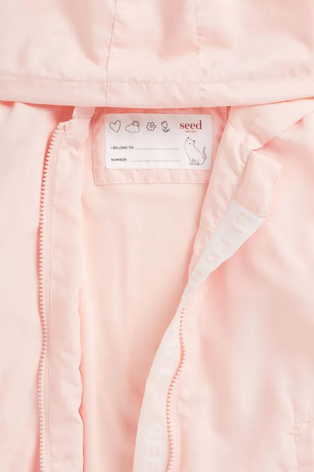 Jackets and Vests Girl Seed Heritage Basic Spray Jacket Dusty Rose