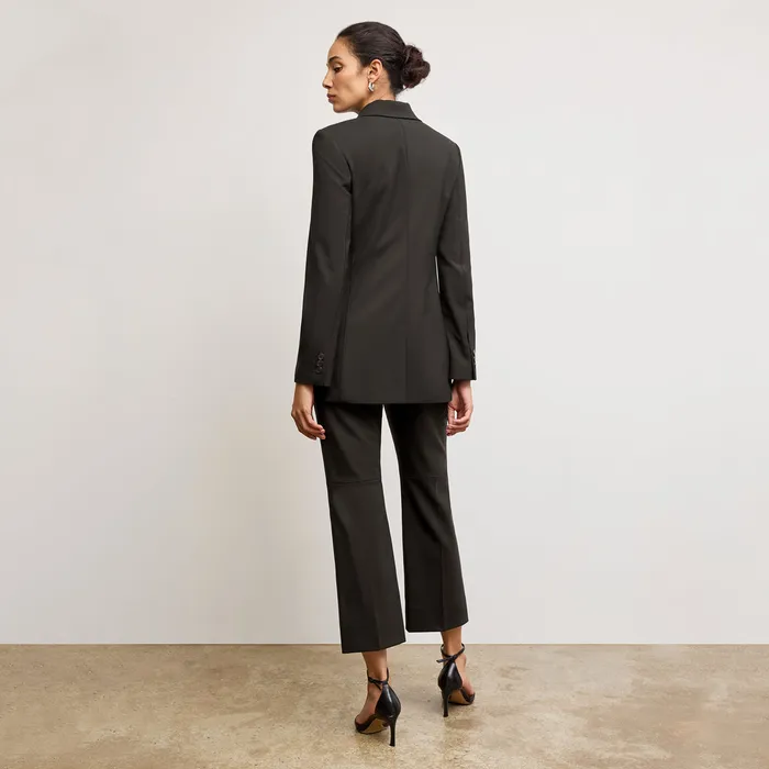 Jackets M M LaFleur Women The Rossi Blazer 8211 Washable Wool Twill Black