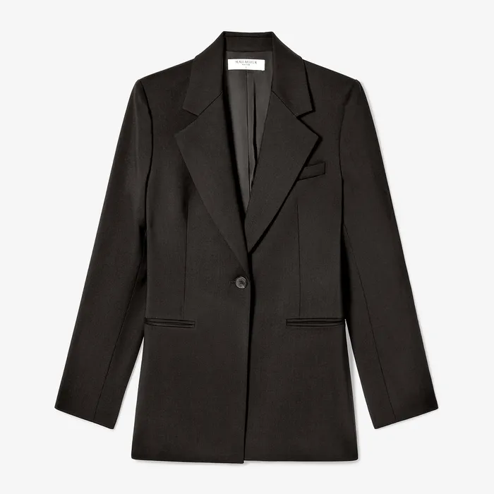 Jackets M M LaFleur Women The Rossi Blazer 8211 Washable Wool Twill Black
