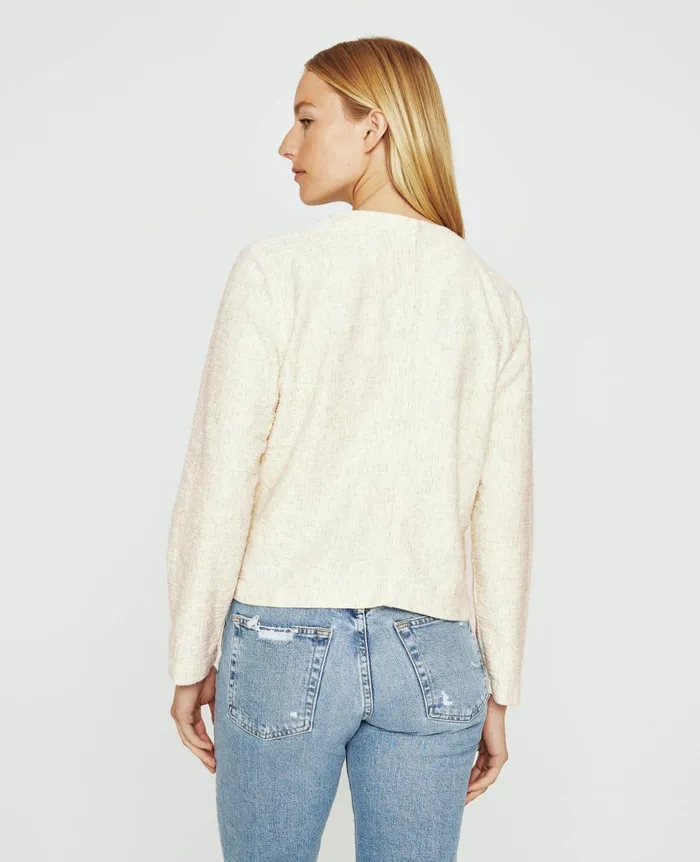 Jacquelyn Cardigan Ikat Wool Neutral Multi Women AG Jeans Tops and Shirts Jacquelyn Cardigan Ikat Wool Neutral Multi Women AG Jeans Tops and Shirts