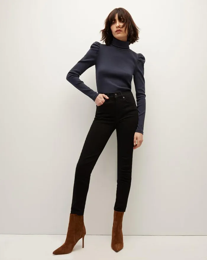 Jeans Shop Veronica Beard Debbie Skinny Jean Onyx