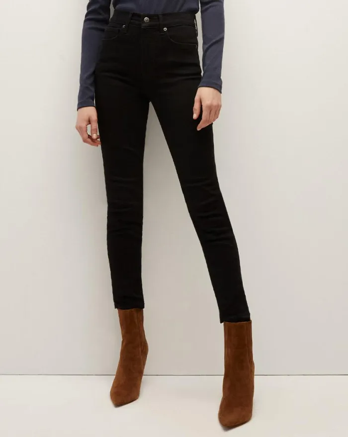 Jeans Shop Veronica Beard Debbie Skinny Jean Onyx