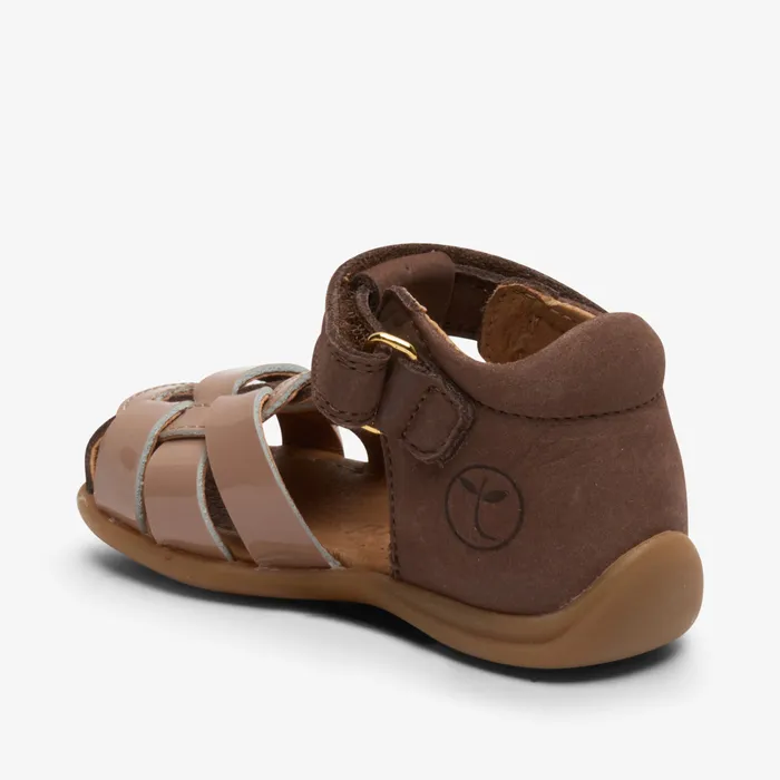 jessie brown Brown Sandals bisgaardshoes BABY