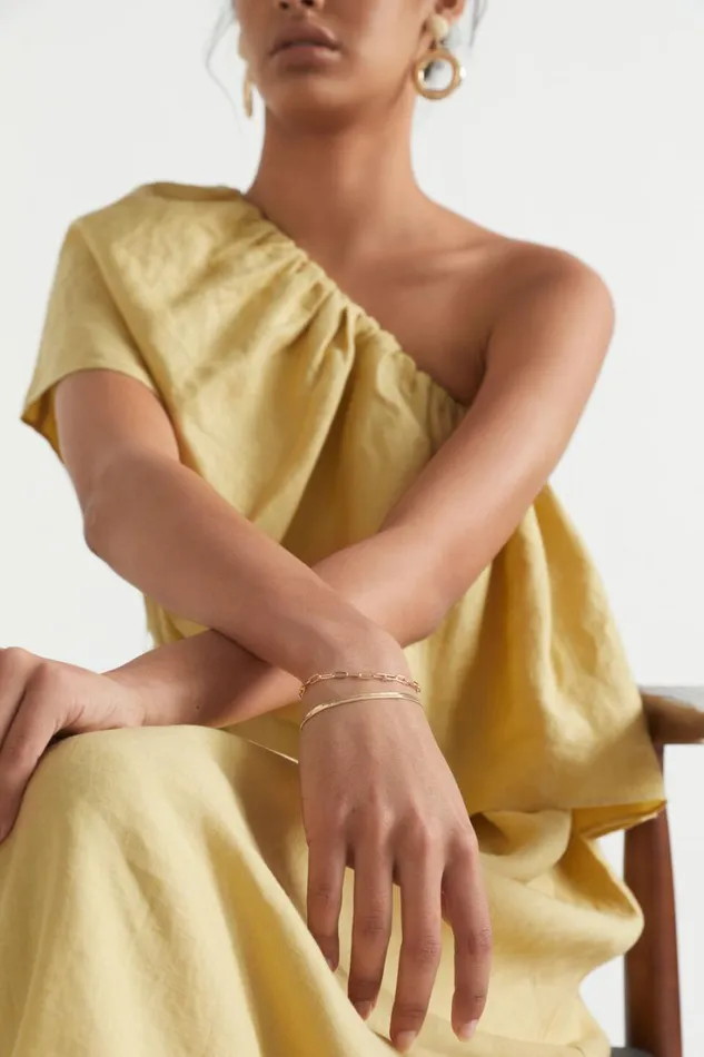 Jewellery Woman Seed Heritage Chain Bracelet Pack Gold