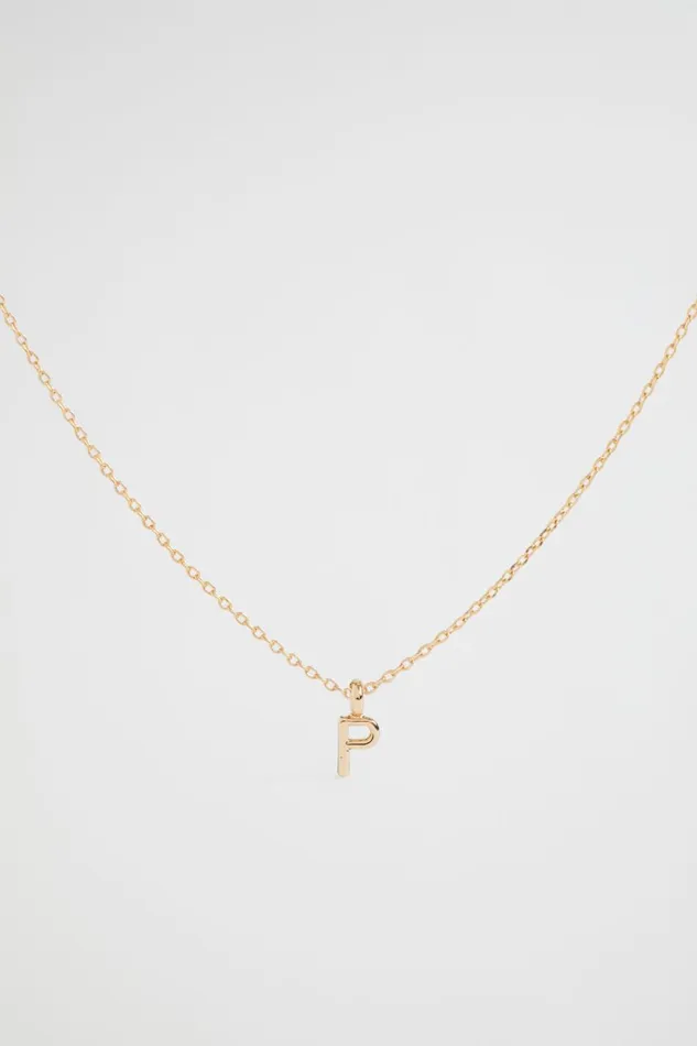 Jewellery Woman Seed Heritage Gold Initial Bracelet P
