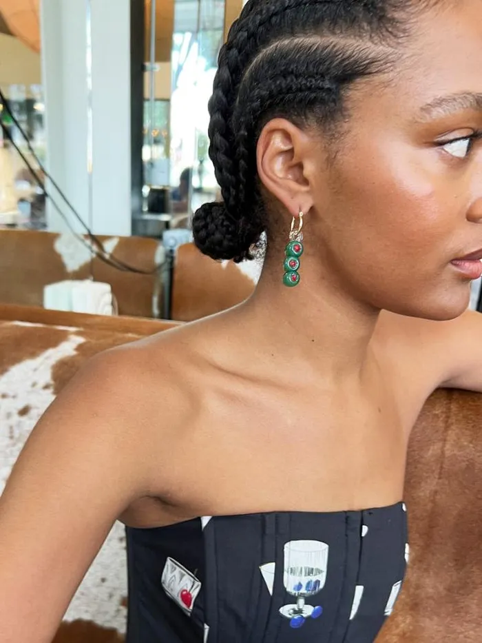 Jewelry Shop Lisa Says Gah Martini Olives Hoops