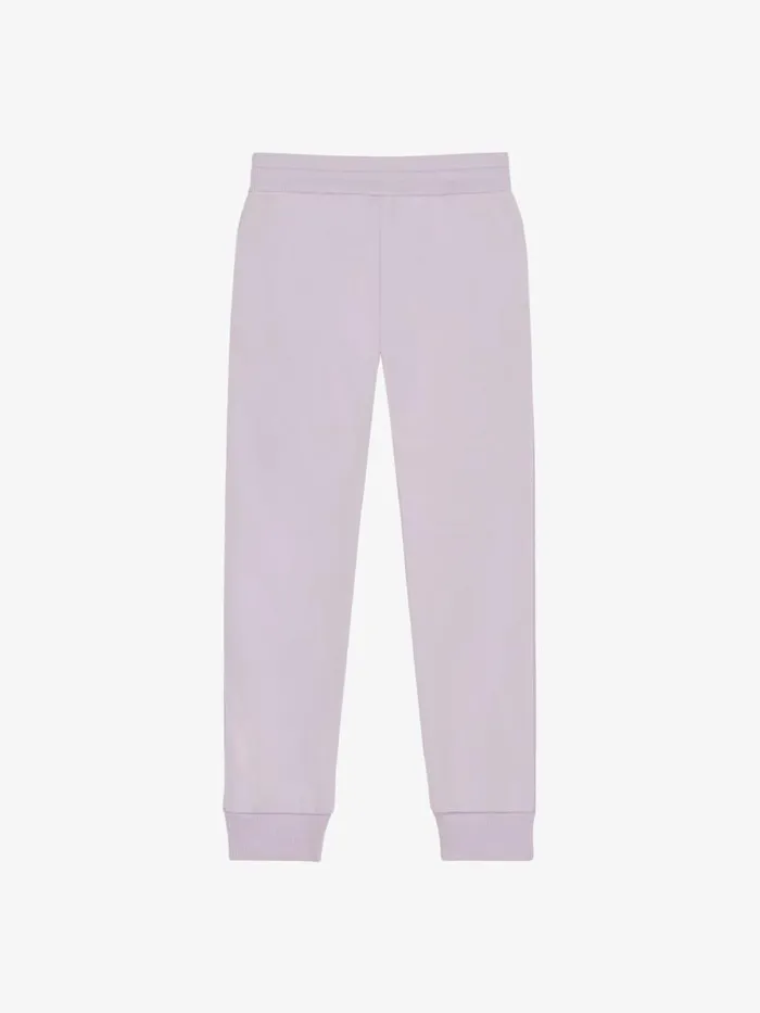 Jogger Pants In Fleece Lilac Kids Givenchy