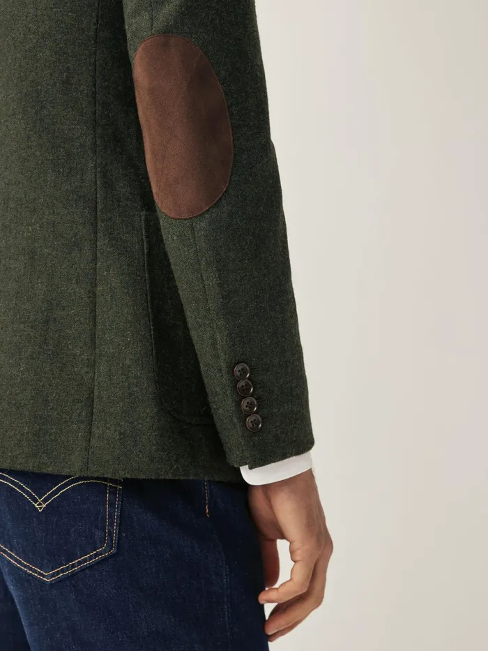 Joules Coats and Jackets Khaki Green Donegal Wool Suit Jacket 8211 Men