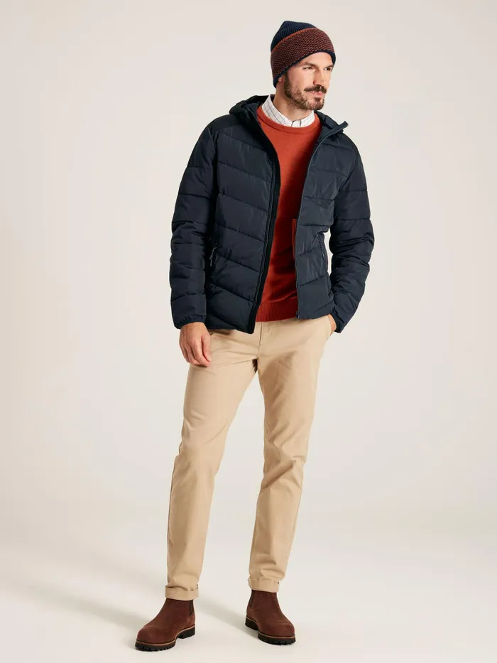 Joules Coats and Jackets Navy Padded Shower Resistant Coat 8211 Men