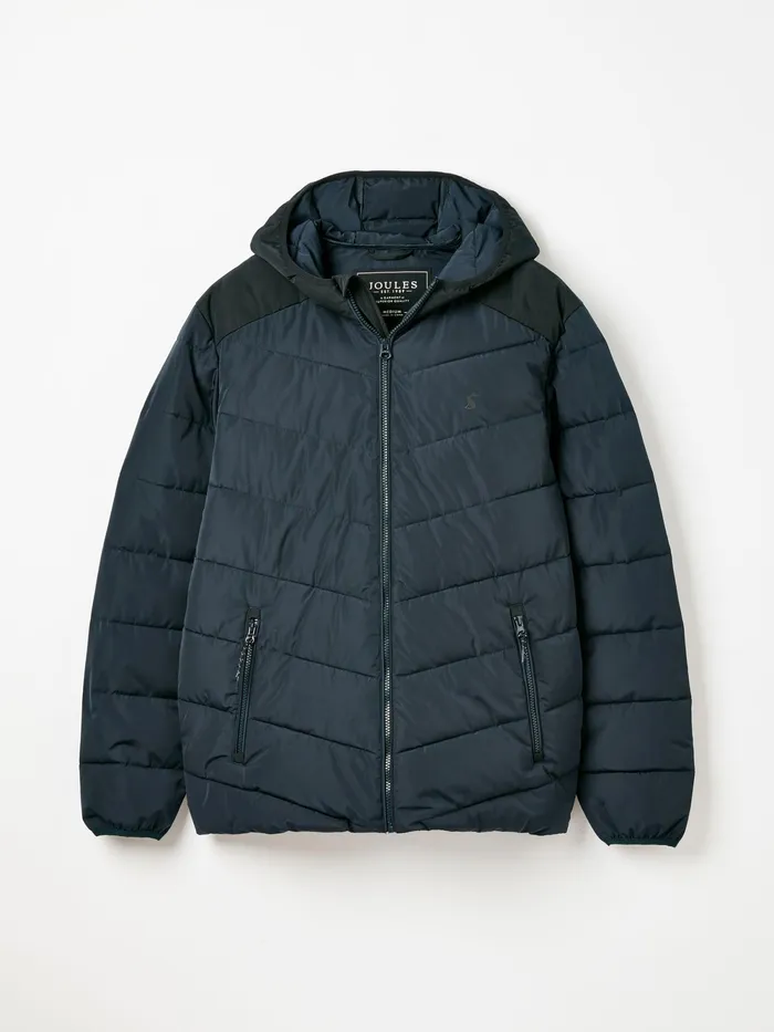 Joules Coats and Jackets Navy Padded Shower Resistant Coat 8211 Men