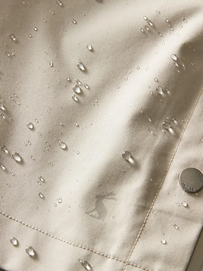 Joules Coats and Jackets Neutral Waterproof Raincoat With Hood 8211 Women