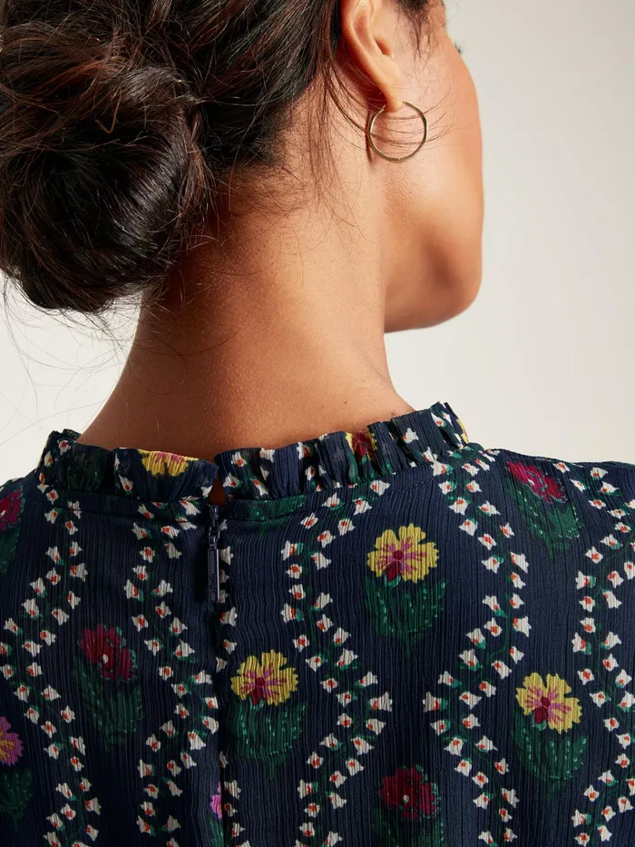 Joules Dresses Navy Floral Printed Dress 8211 Women