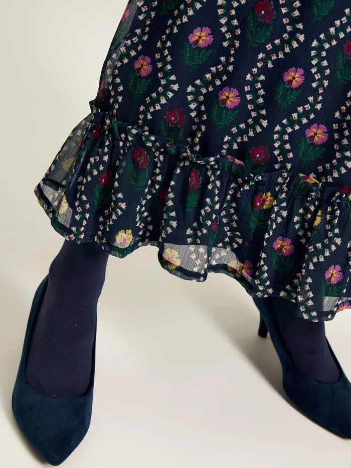 Joules Dresses Navy Floral Printed Dress 8211 Women