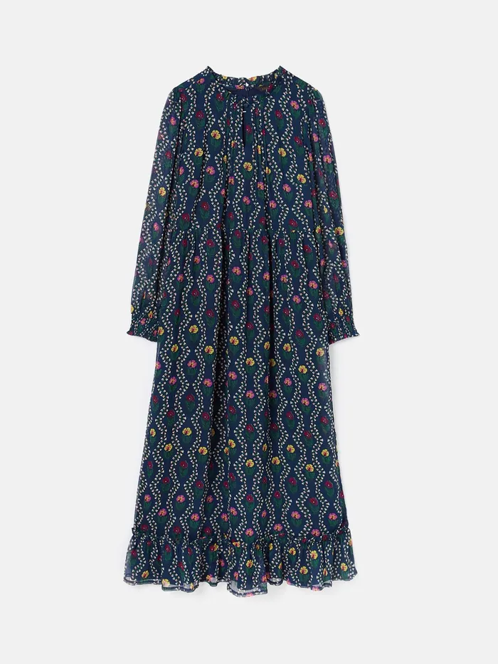 Joules Dresses Navy Floral Printed Dress 8211 Women