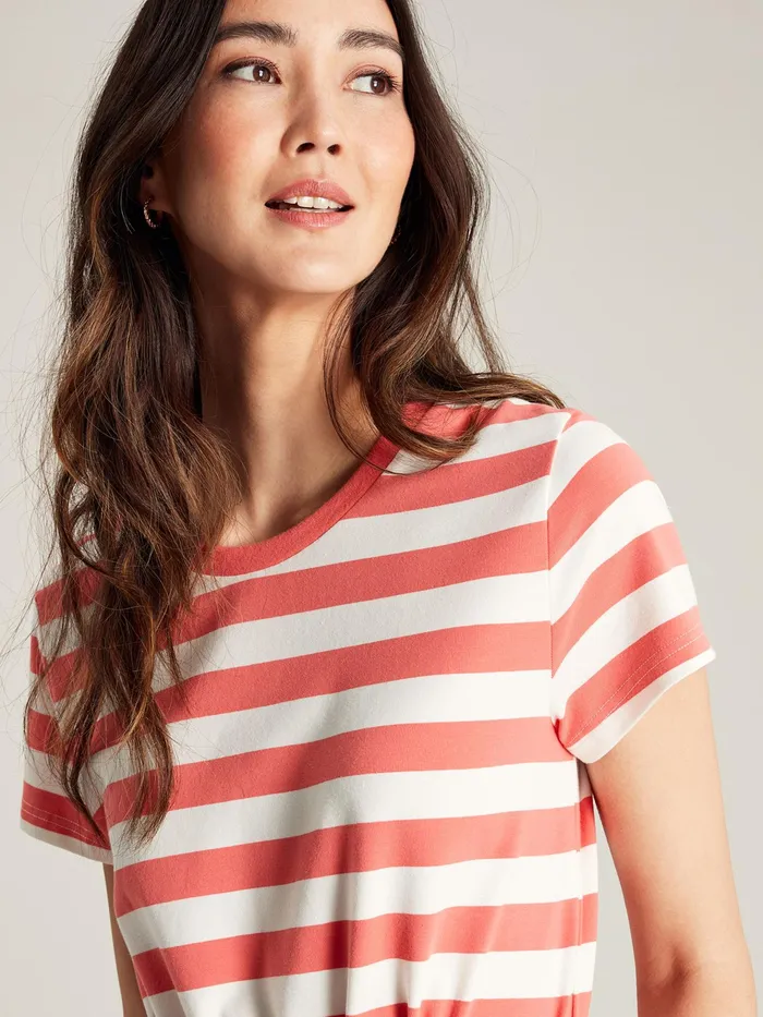 Joules Dresses Pink Jersey Long Dress 8211 Women
