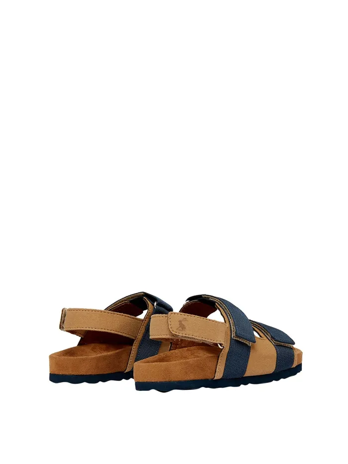 Joules Footwear Brown New Touch And Close Strap Sandals 8211 Boys