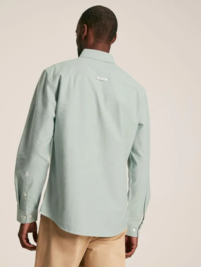 Joules Shirts Sage Green Classic Fit Shirt 8211 Men