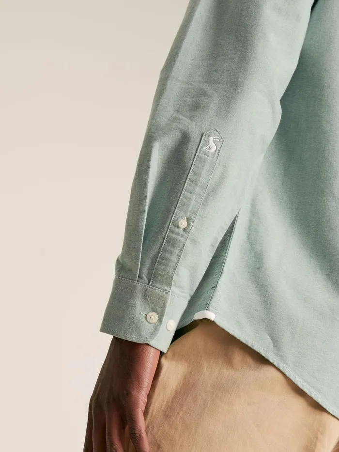 Joules Shirts Sage Green Classic Fit Shirt 8211 Men