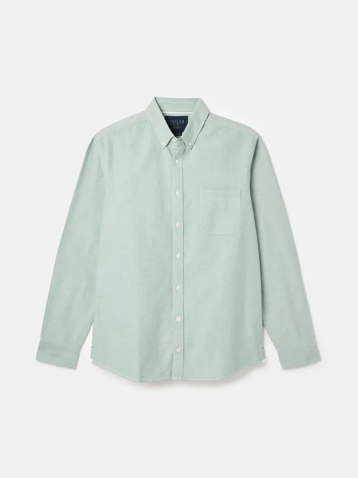 Joules Shirts Sage Green Classic Fit Shirt 8211 Men