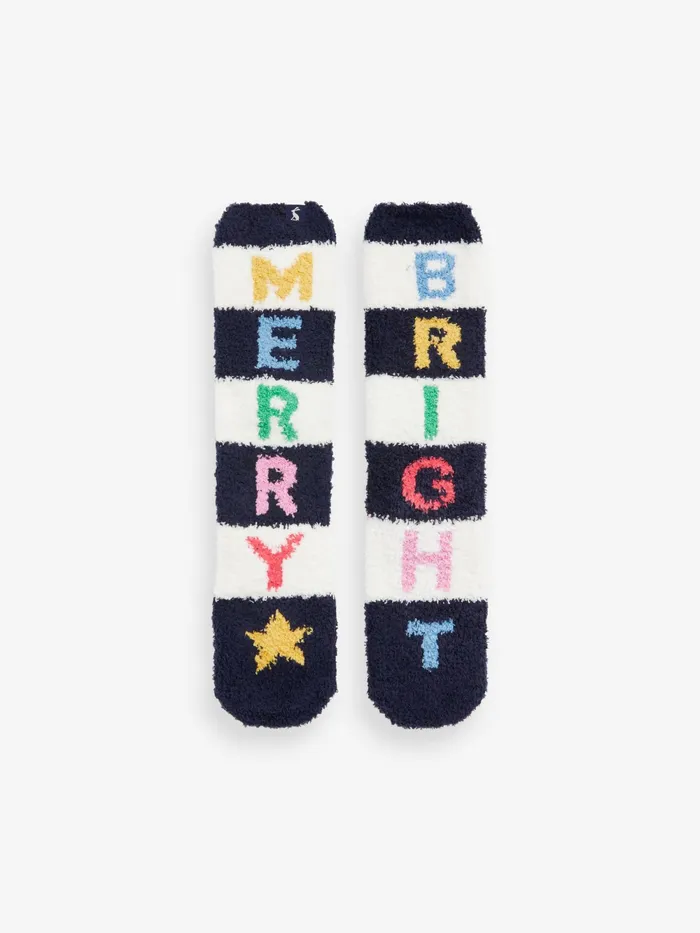 Joules Socks Multi Fluffy Socks 8211 Girls