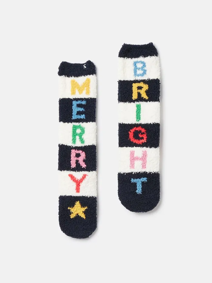 Joules Socks Multi Fluffy Socks 8211 Girls