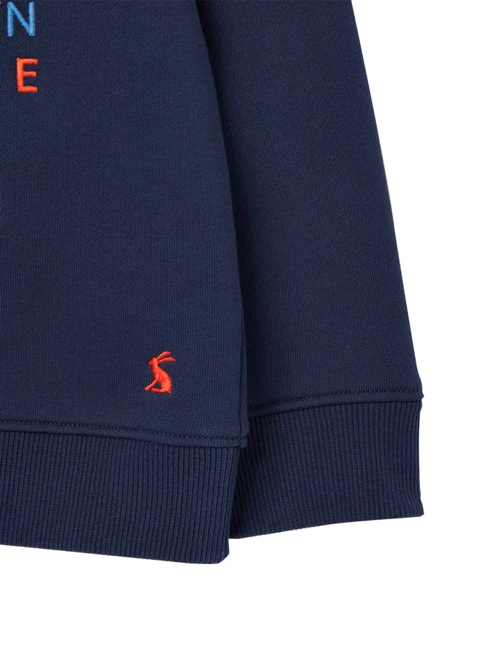 Joules Sweatshirts and Hoodies Blue Artwork Sweatshirt 8211 Girls