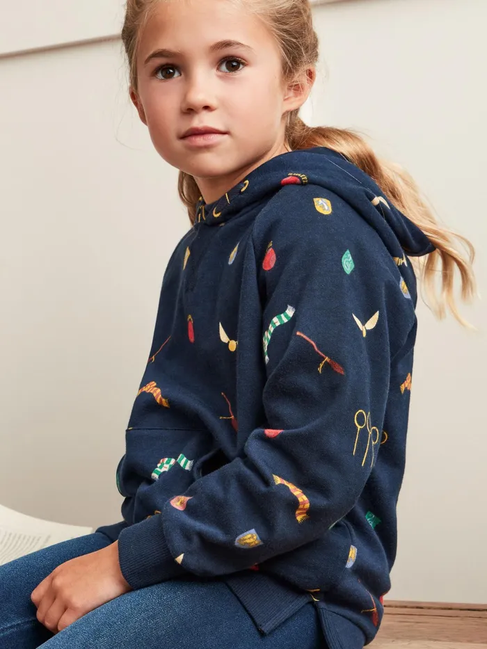 Joules Sweatshirts and Hoodies Navy Harry Potter Hoodie 8211 Girls