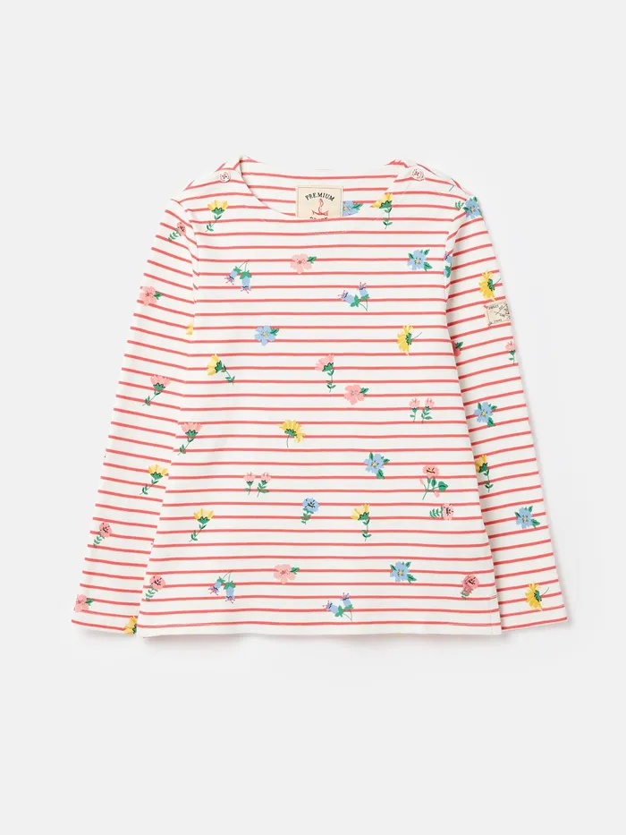 Joules Tops and Tshirts Pink Long Sleeve Top 8211 Girls