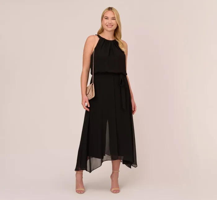 Jumpsuits Womens Adrianna Papell Plus Size Halter Jumpsuit With Chiffon Overlay Skirt In Black Jumpsuits Womens Adrianna Papell Plus Size Halter Jumpsuit With Chiffon Overlay Skirt In Black
