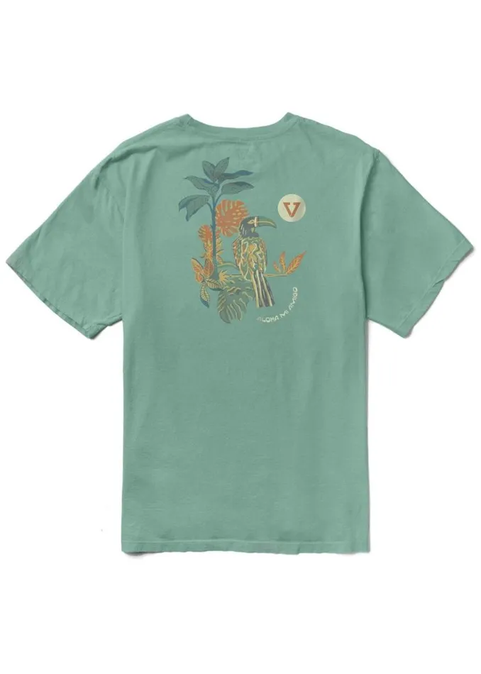 Jungle Jams Organic Tee Jade Men Vissla Tees