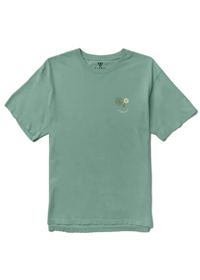 Jungle Jams Organic Tee Jade Men Vissla Tees