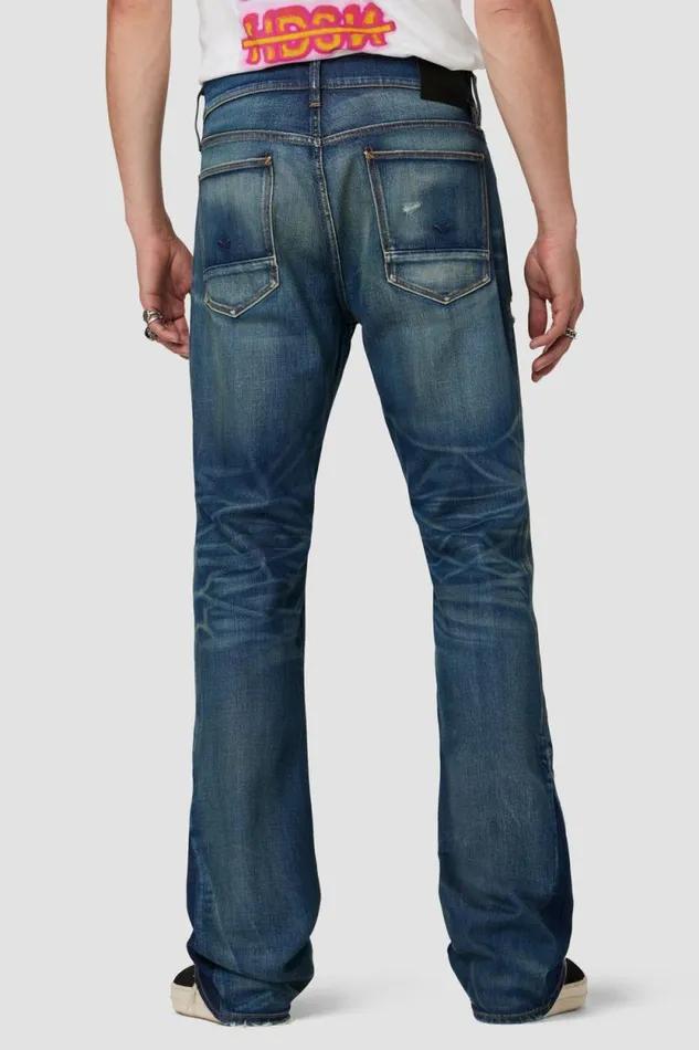 Kick Flare Men Hudson Jeans Walker Kick Flare Jean Destructed Generation Kick Flare Men Hudson Jeans Walker Kick Flare Jean Destructed Generation
