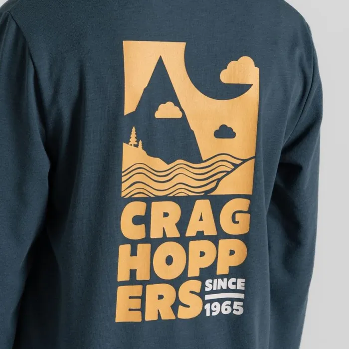 Kids Long Sleeve Craghoppers Kid039s Nosilife Cruz Long Sleeved TShirt Blue Stone Kids Long Sleeve Craghoppers Kid039s Nosilife Cruz Long Sleeved TShirt Blue Stone