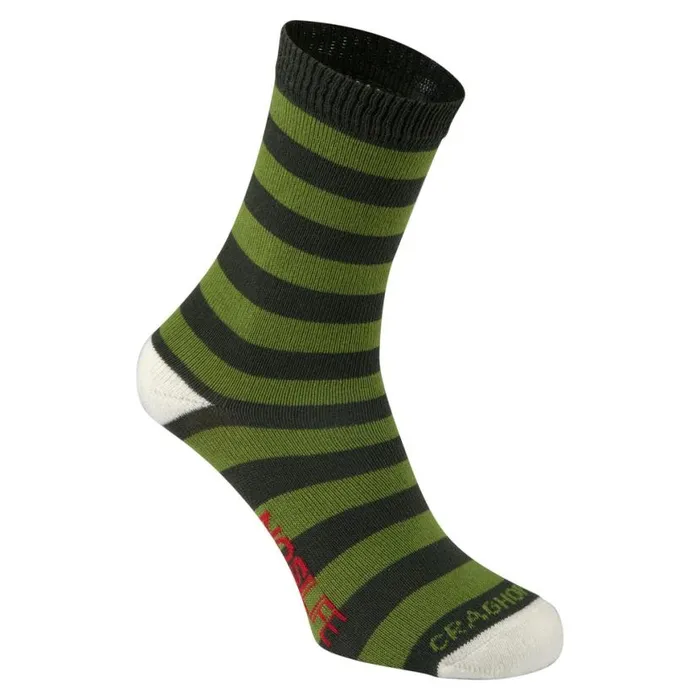 Kids Socks Craghoppers Kid039s NosiLife Sock Twin Pack Dark Khaki Spiced Lime Kids Socks Craghoppers Kid039s NosiLife Sock Twin Pack Dark Khaki Spiced Lime