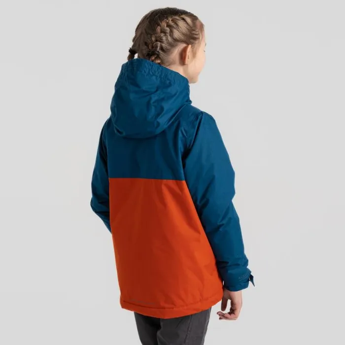 Kids Waterproof Jackets Craghoppers Kid039s Risco Waterproof Jacket Tourmaline Blue Carnelian Orange Kids Waterproof Jackets Craghoppers Kid039s Risco Waterproof Jacket Tourmaline Blue Carnelian Orange