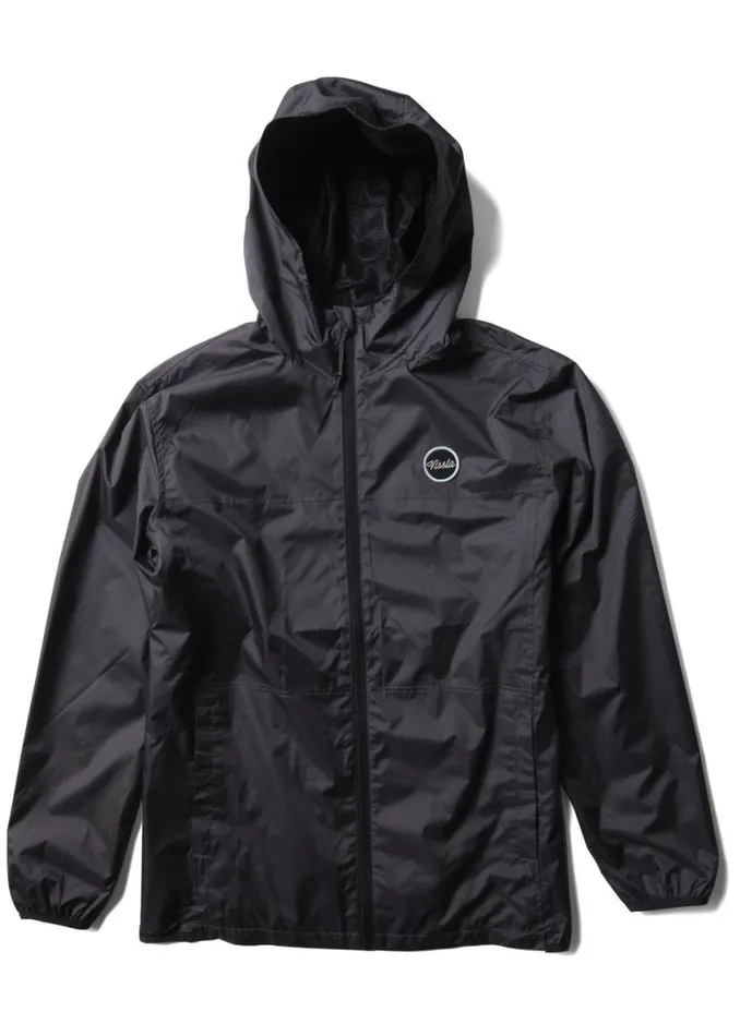 Knots Eco Windbreaker Jacket Phantom Men Vissla Jackets