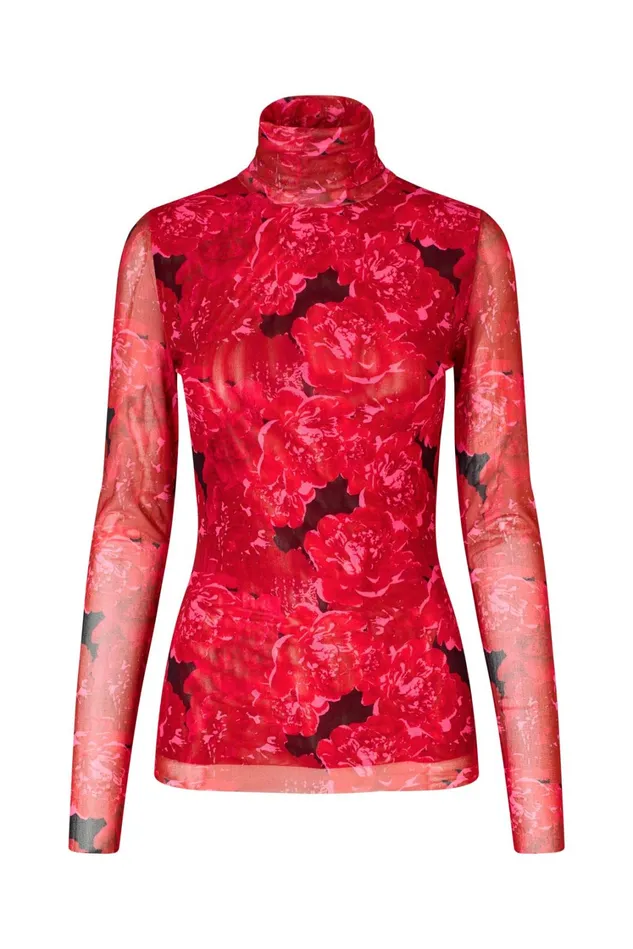 Koby Blouse 8211 Pink Peony Women Cras Tops
