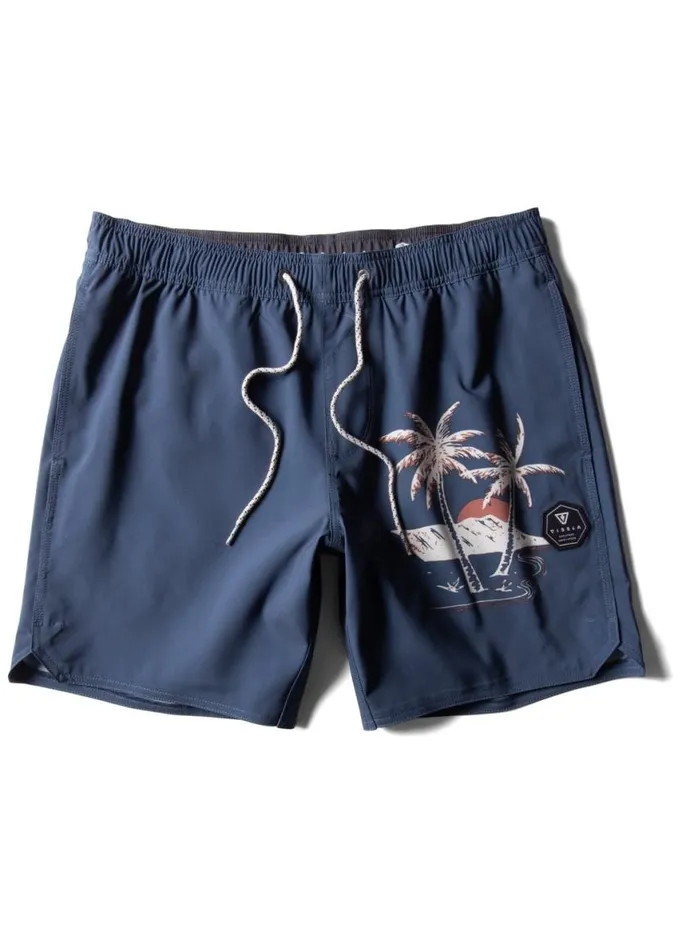 Le039Ahi 165quot Ecolastic Dark Denim Men Vissla Boardshorts