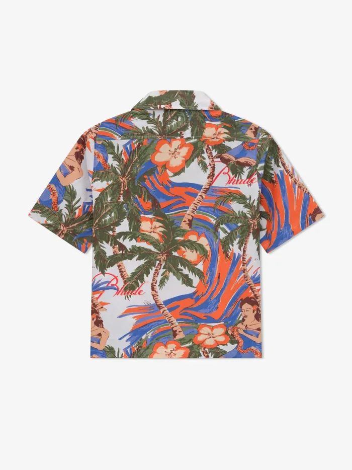 LE FLEUR LINEN SHIRT Men Rhude Shirts