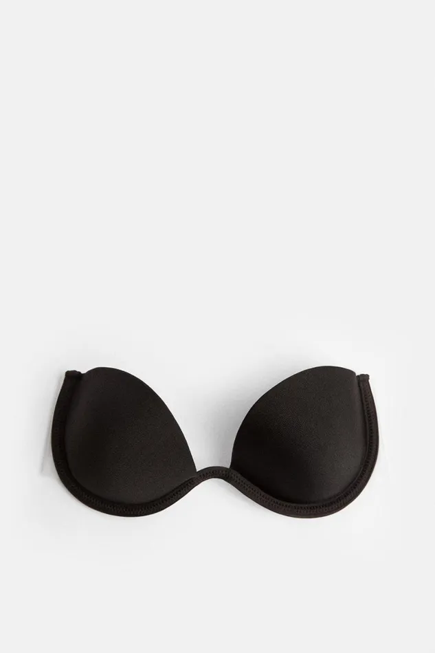Lingerie Women Karen Millen Backless Stick On Underwired Bra Black