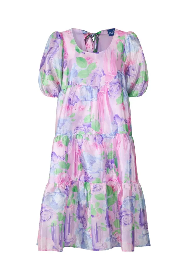 Lyra Dress 8211 Lilac Sprayflower Women Cras Dresses