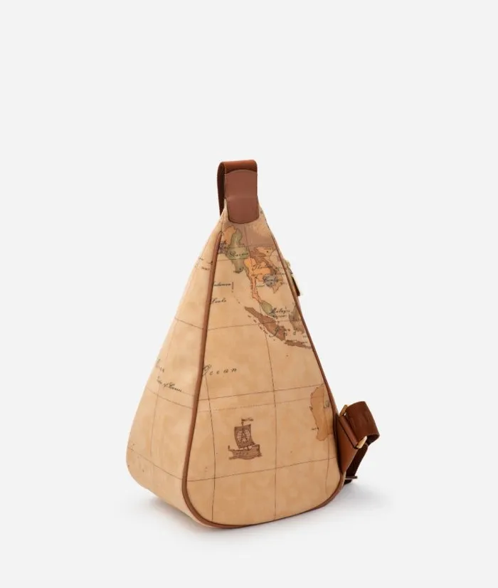 Man Backpacks and Belt Bags Alviero Martini Geo Classic One Shoulder Backpack