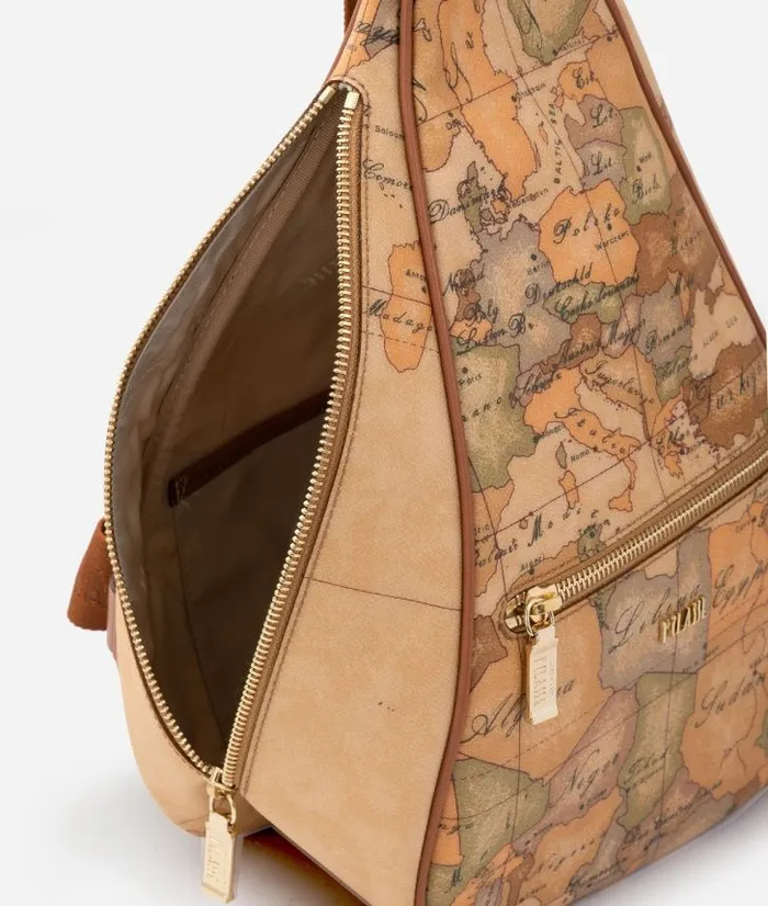 Man Backpacks and Belt Bags Alviero Martini Geo Classic One Shoulder Backpack