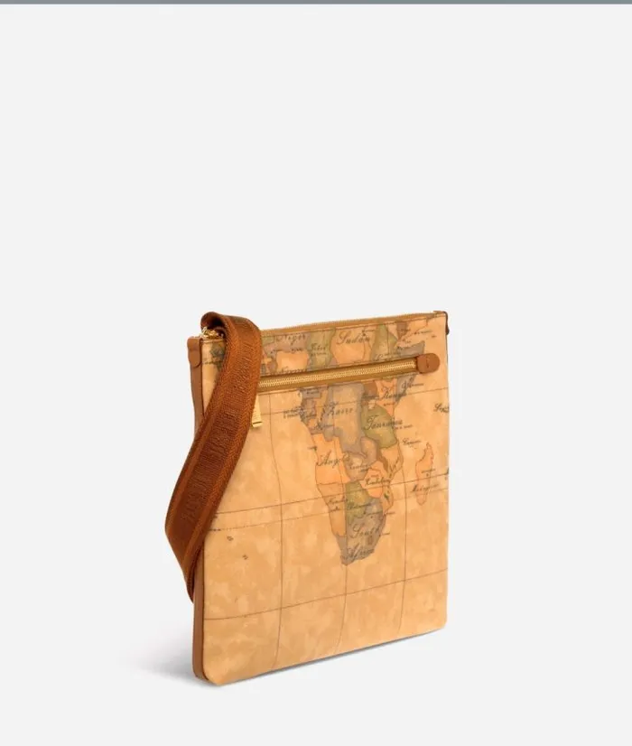 Man Crossbody and Messenger Bags Alviero Martini Geo Classic Large Crossbody Bag